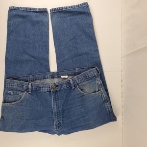 Key vintage heavy cotton work jeans size 42x30